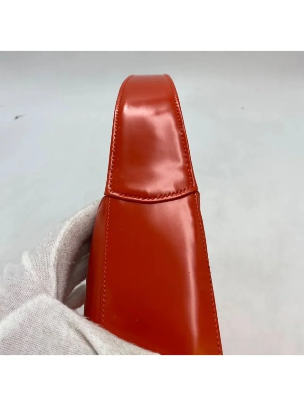 Gucci Shoulder Bag Enamel Orange GG Party - Picture 6 of 15